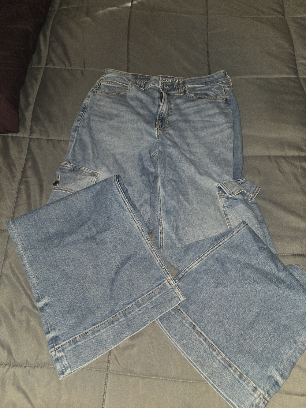 American Eagle Light Blue Stretch Denim Jeans
